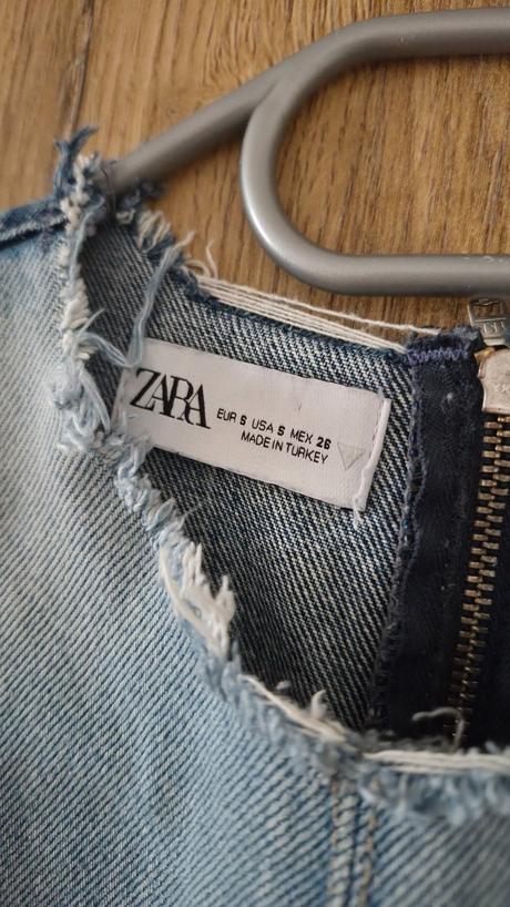 Rifľové šaty zara s, zara,s