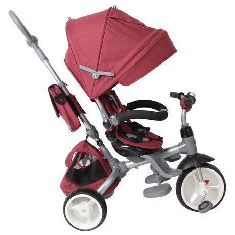 Trojkolka červená melanž,