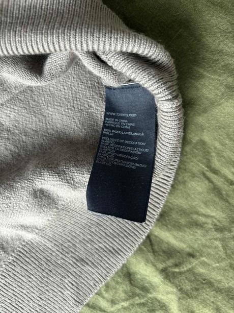 Merino sveter tommy hilfiger, tommy hilfiger,l