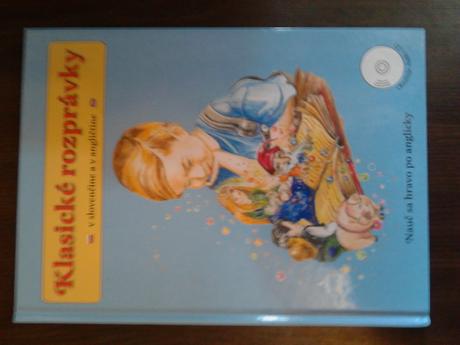 Klasické rozprávky + cd slovensko- anglický  jazyk, 