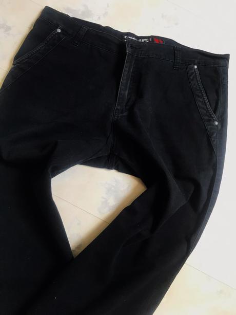 Diftín.nohavice na nižšiu postavu, xxl