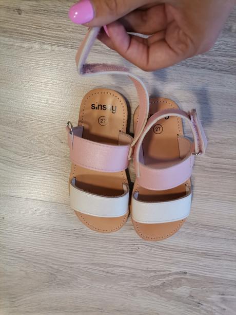 Dievčenské sandalky, sinsay,27