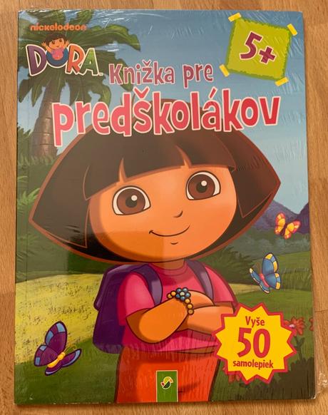 Dora - knižka pre predškolákov (viac než 50 samole,