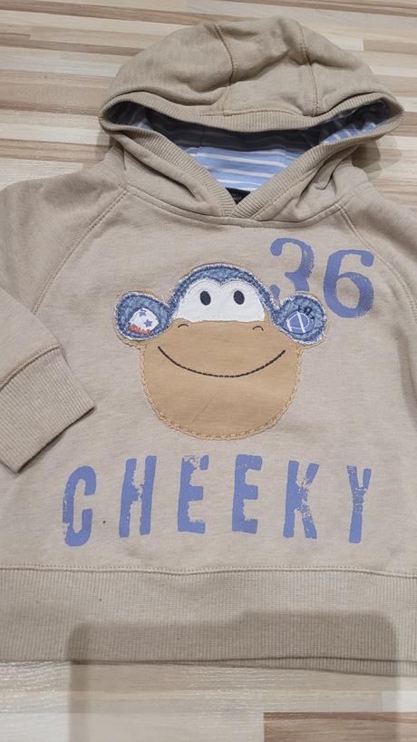 Hneda mikina, next,86