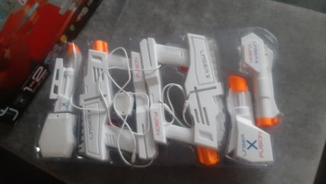 Laser x fusion detská pištoľ, 