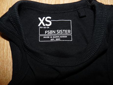 Čierne tielko, new yorker,xs