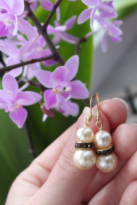 Náušnice cappuccino, 