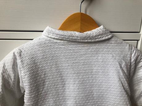 Biely bavlnený kabát 80, 80