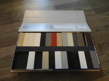 Vzorkovník kremeňa zodiac,