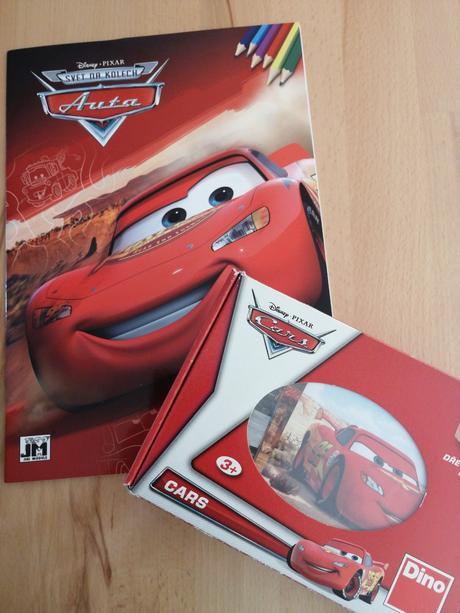 Disney pixar cars kocky a maľovánka, 