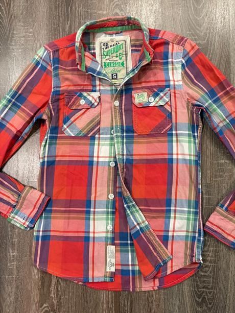 Superdry štylova chlapcenska kosela s, superdry,s