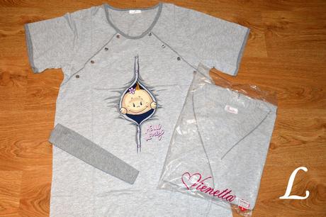 Materská nočná košieľka so županom, vienetta secret,l / m / s / xl / xxl