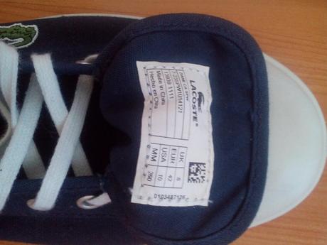 Tenisky, lacoste,42