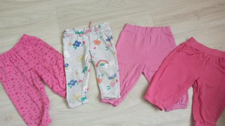 4x tepláčiky, f&f,80