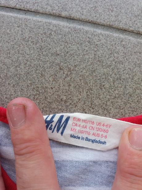 Dievčenské šaty h&m č.110/116, h&m,116