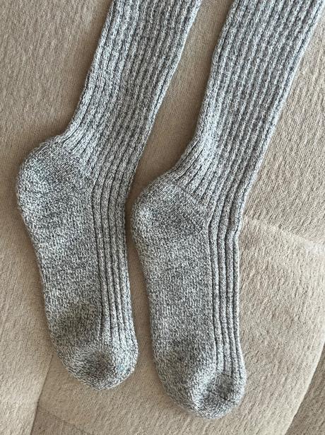 Nové sivé bavlnené podkolienky, 35 - 38, 38