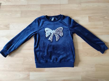 Veľ.128 semišová mikina, pepco,128