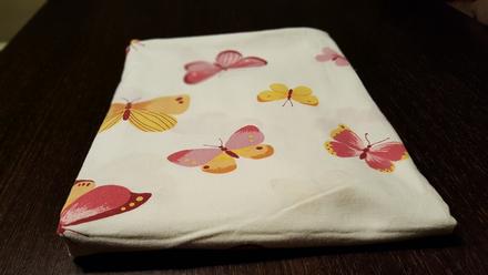 Obliecky motyle dievcenske, šírka (cm): 100,dĺžka (cm): 130