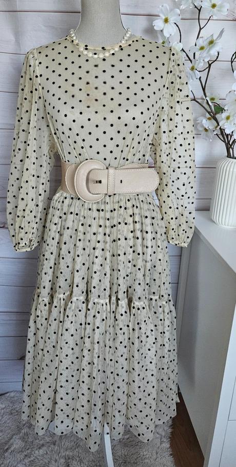 Krásne lahulinké tylové šaty h&m, h&m,xs