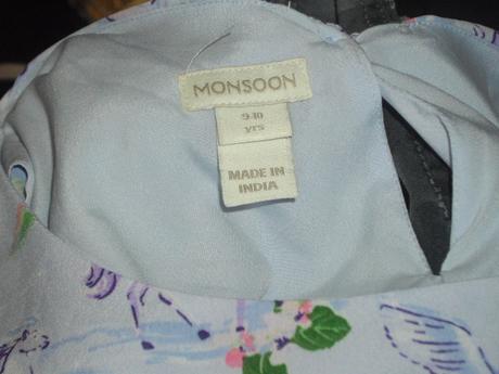 Šaty s jednorožcom, monsoon,140