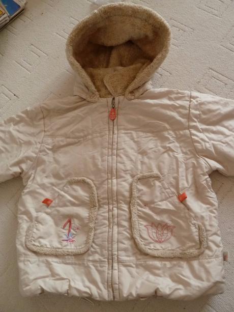 Dievčenská zimná bundička, 116
