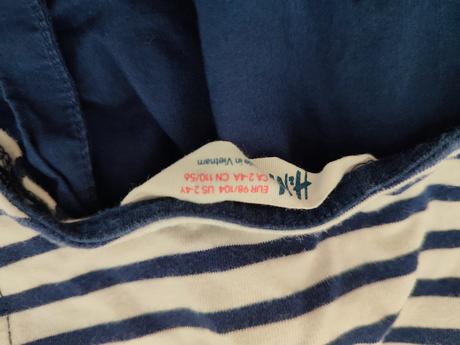 Letné šaty, h&m,98