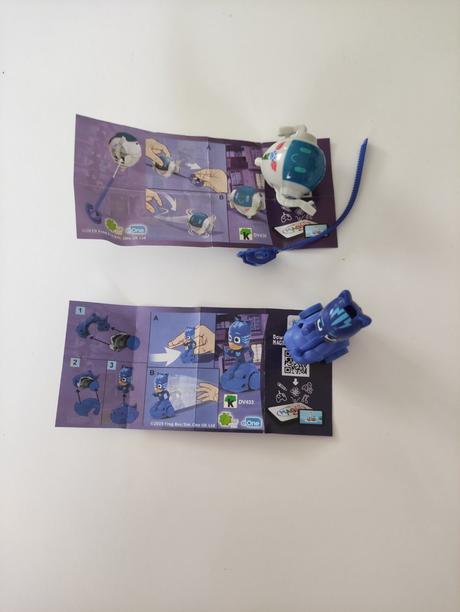 Hrdinovia pj masks z kinder joy, 