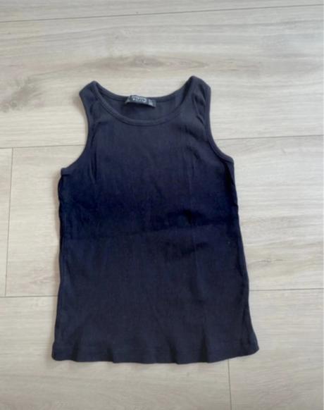 Čierne dievčenske tielko, terranova,128