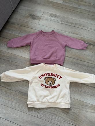 2 x mikina zara 9-12 mesiacov, zara,74