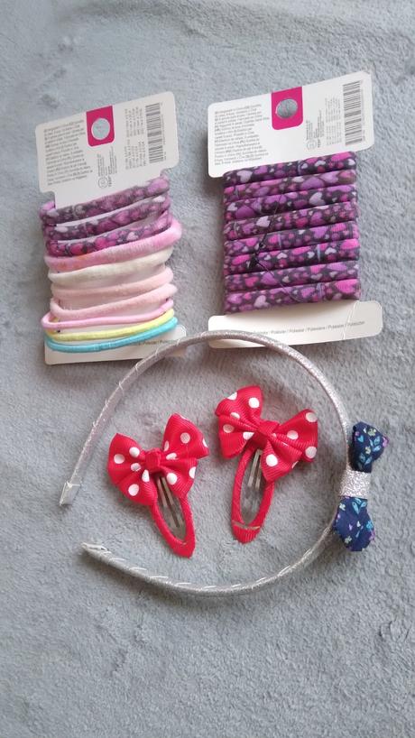 Sponka čelenka gumička gumka cena spolu 24 kusov, h&m