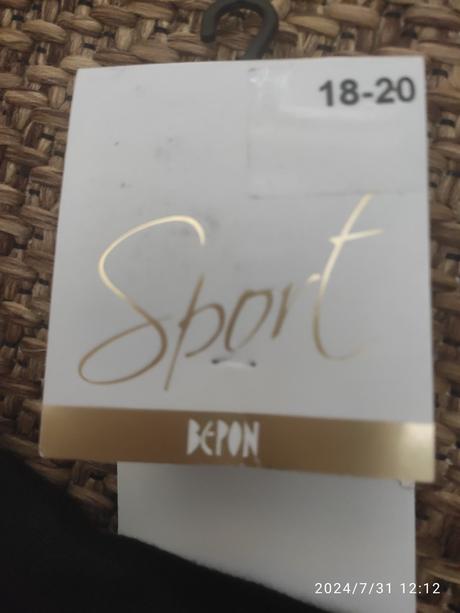 Ponožky bepon bavlna 18/20, 18