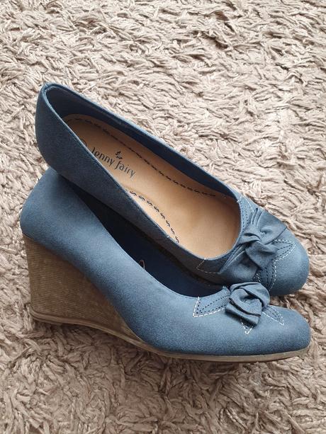 Topánky s klinovym opatkom, 39