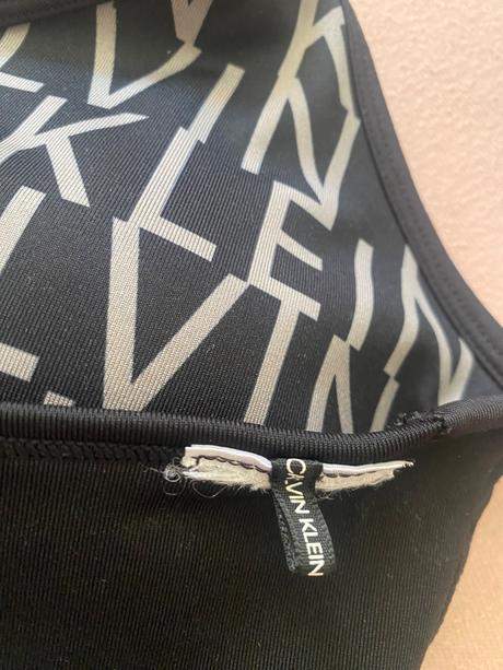 Calvin klein športová podprsenka s/m, calvin klein,m