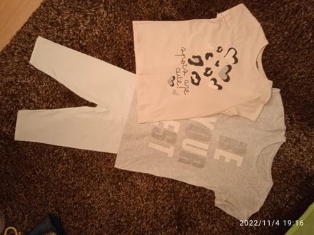 Legíny, 2x tričko, 134