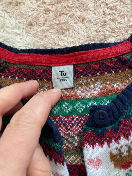 Vianocny sveter/kardigan, tu,110