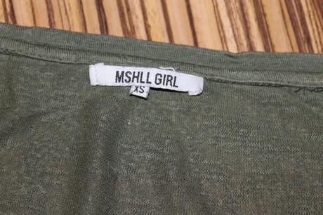 Tričko mshll girl v. xs, xs