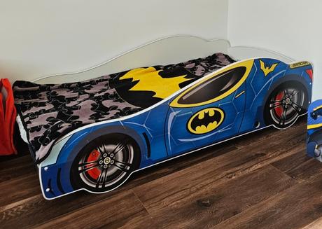 Detska postel batman 160x80 cm, šírka (cm): 80,dĺžka (cm): 160