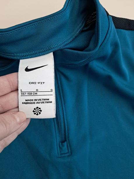 Mikina nike petrolejova 11-12r, nike,146