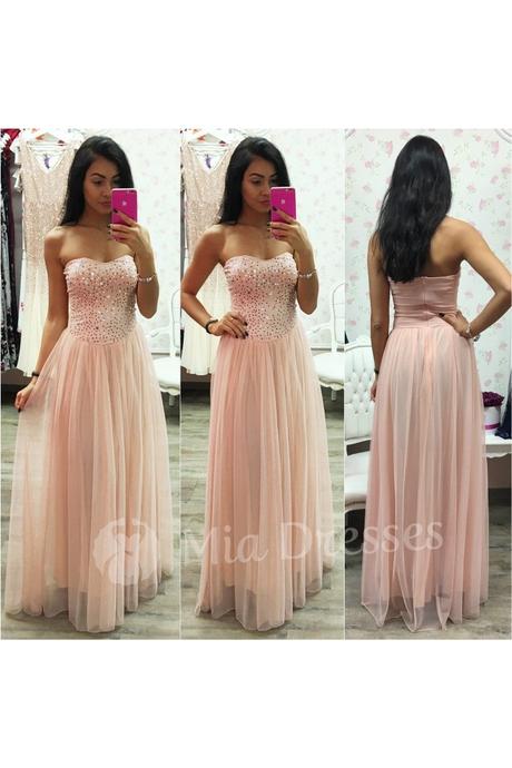 Princess dlhé spoločenské šaty, s