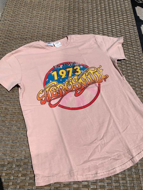 Tricko aerosmith, zara,152
