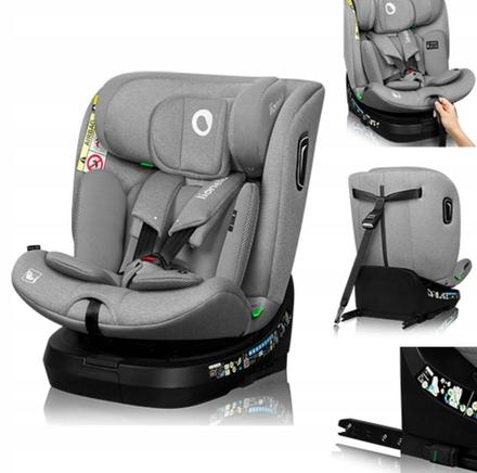 Nová autosedačka lionelo brave grey 40-150 i-size, 