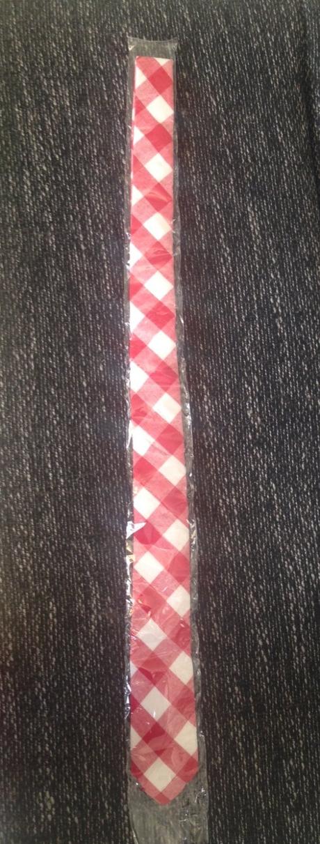 Retro kockovaná kravata, 