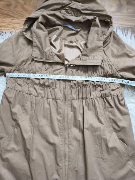 Dámsky štýlový trenckot s 3/4 rukávom, m