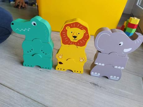 Skladacie zvieratká 3ks, 