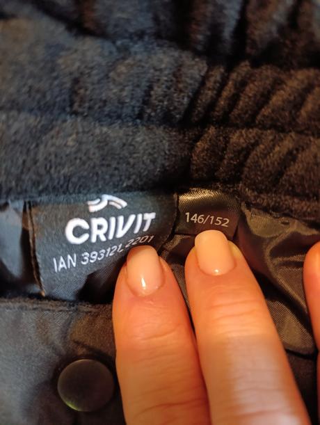 Oteplovačky na tráky 146/152, crivit,146