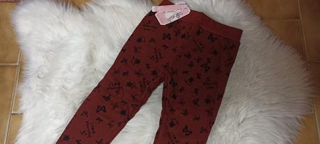 Detské zateplené leginky, 80 - 176