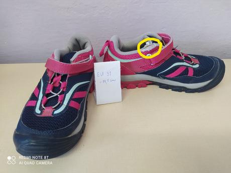 Turistické topánky, 31