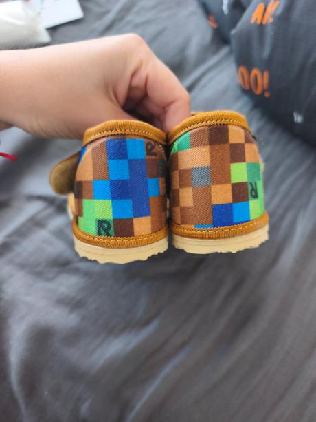 Papučky rak "minecraft" s otvorenou špičkou, rak,29