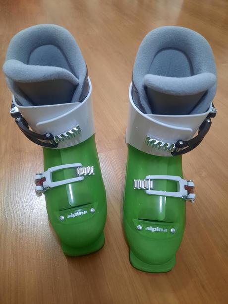 Lyže 110cm + lyžiarky alpina, 110-119 cm