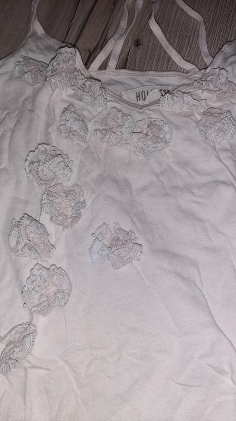 Luxusné tielko s kvietkami hollister, hollister,xs